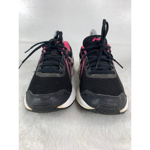 Asics Gel-Impression 8 Women's Running Shoes Black/Pink T5C8N Size 7 - Picture 2 of 8